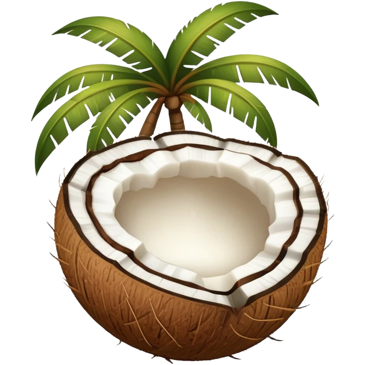 Florida coconut emoji