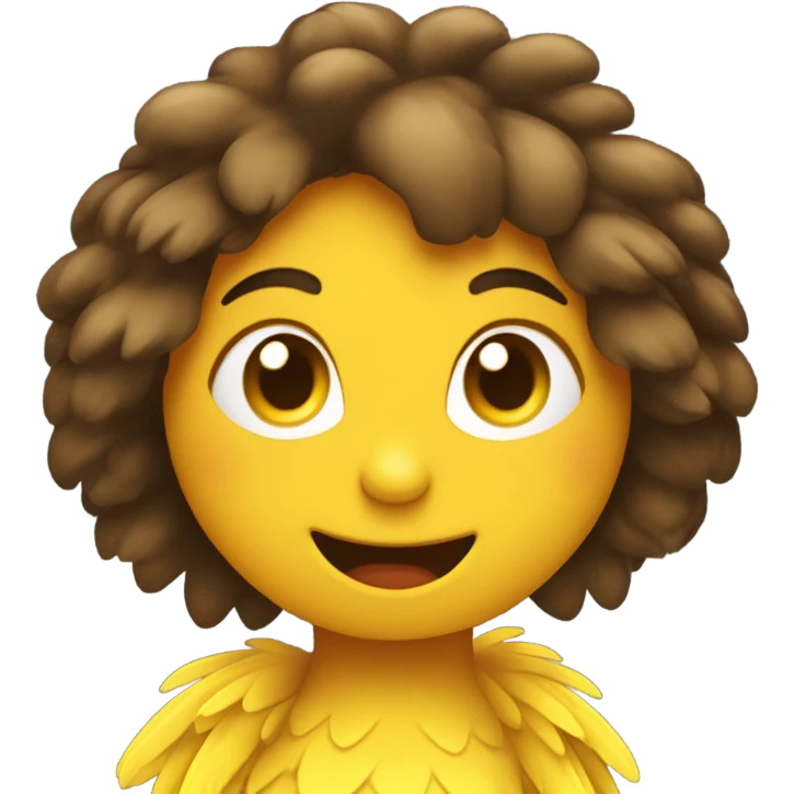chicken girl emoji