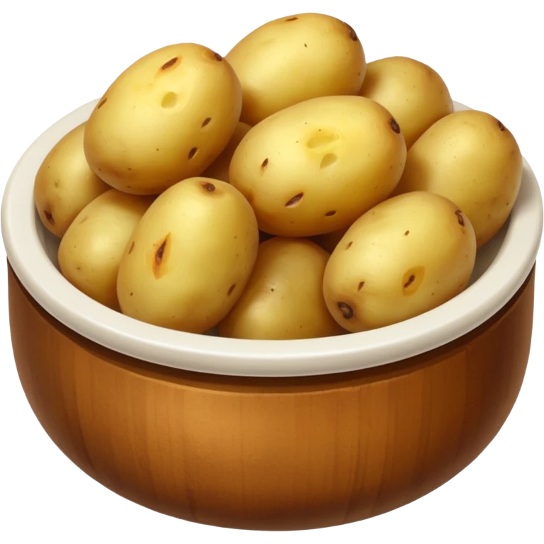 Cooked potatoes  emoji