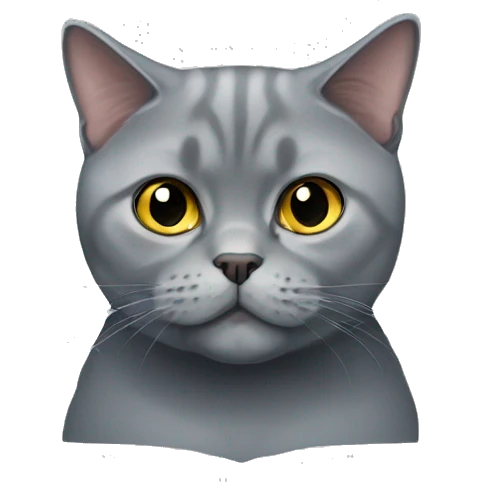 British shorthair  emoji