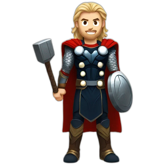 fullbody thor emoji