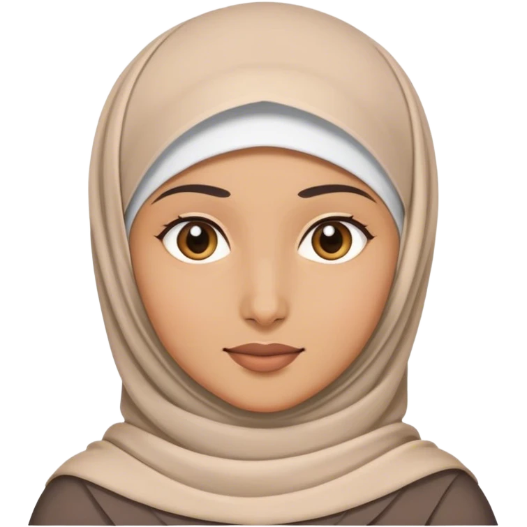 smelly person with a hijab emoji