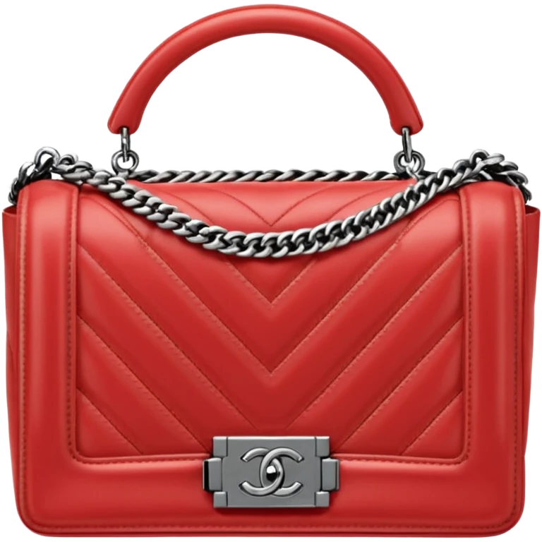 chanel le boy light red emoji