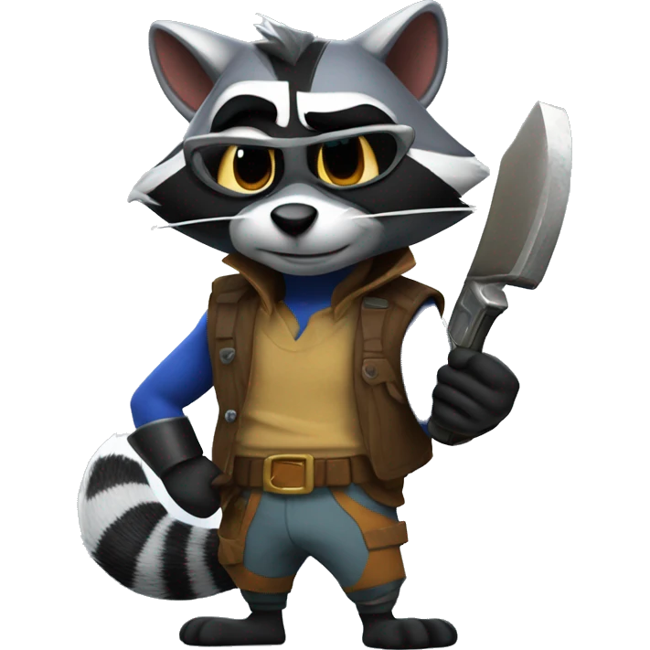 sly Cooper Racoon emoji