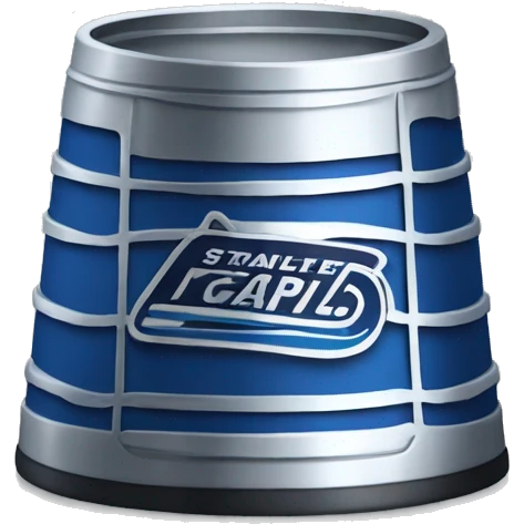 Blue Stanley Cup emoji