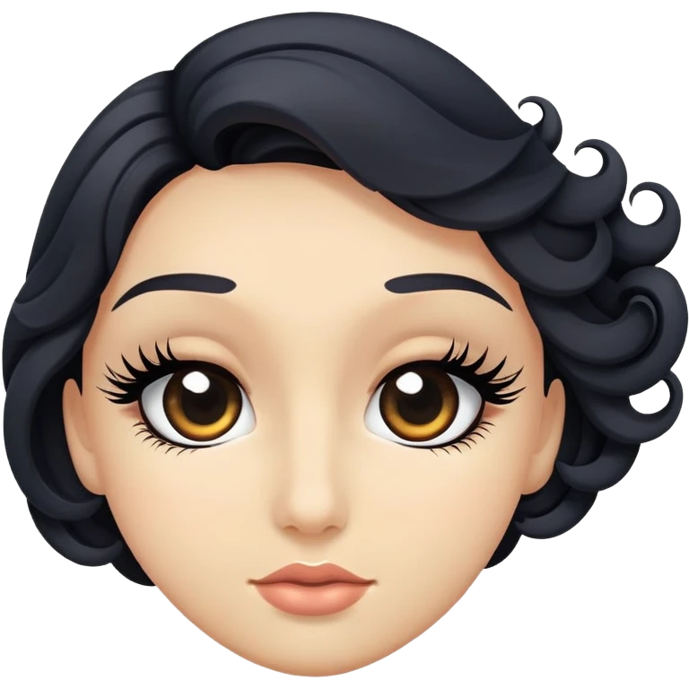 rzęsy emoji