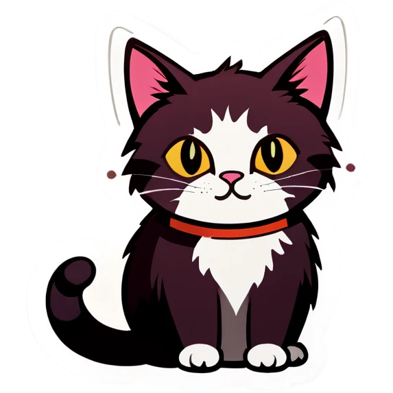 Cat painting emoji
