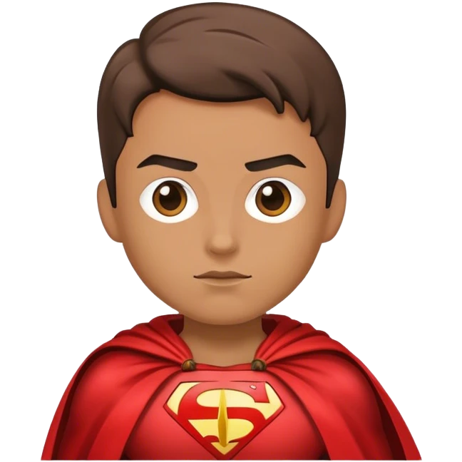 Papa en super héros  emoji
