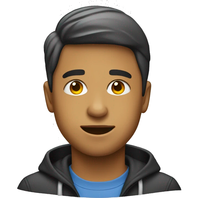 Menino jovem, programador emoji