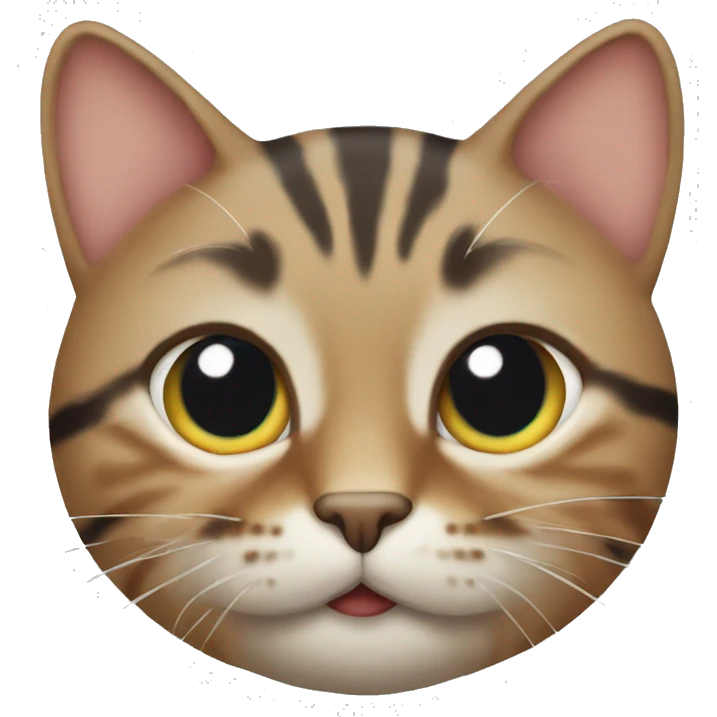 tabby cat face emoji