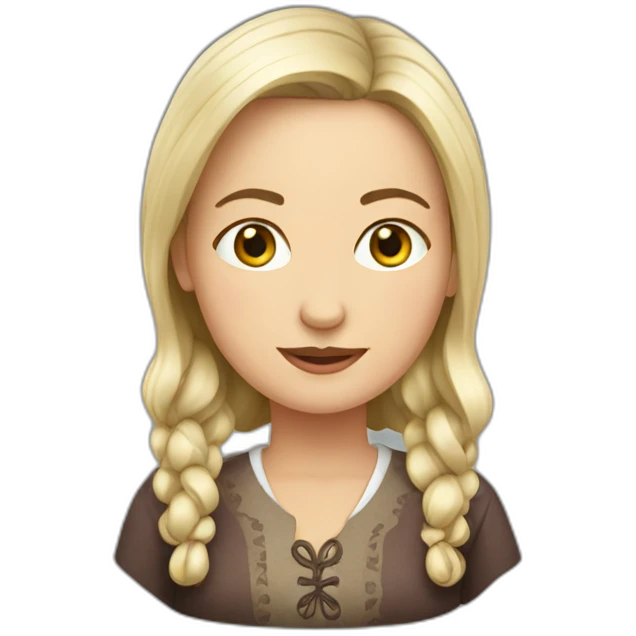 Polish woman emoji