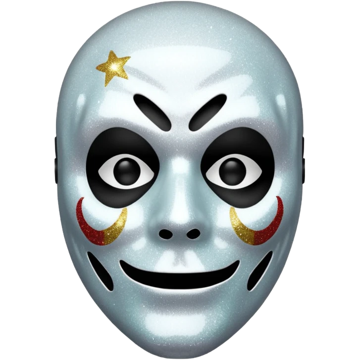 glitter ghostface killer  emoji