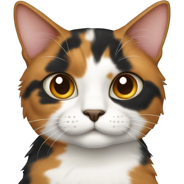 calico cat emoji