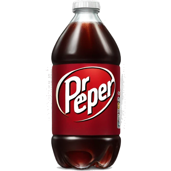 bottle of dr pepper emoji