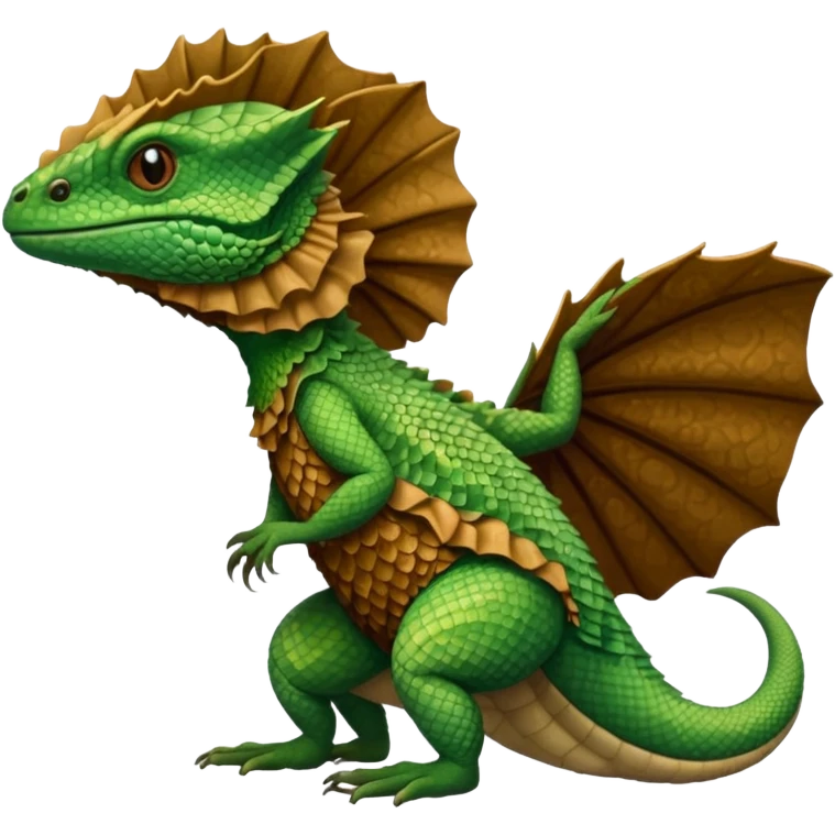 frilled lizard emoji