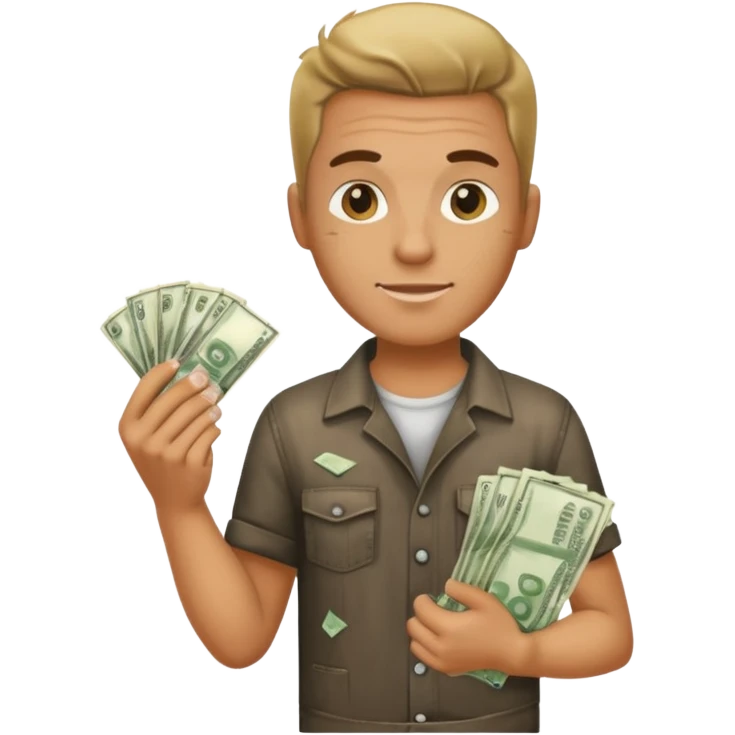 mechanic with money emoji