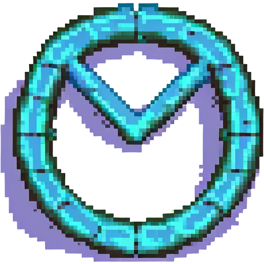 sigma symbol, pixel art style emoji
