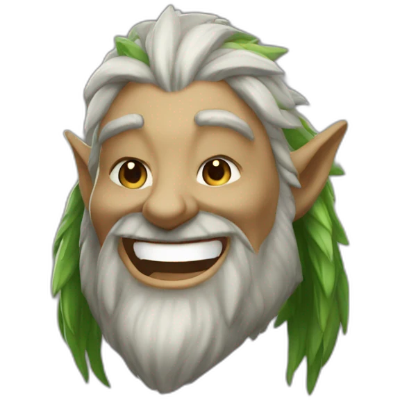 warcraft druid laughing eyes closed emoji