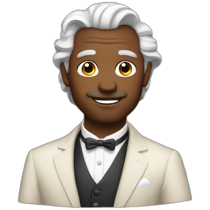 Rich man emoji