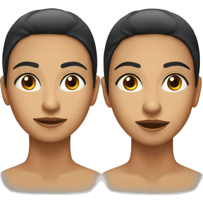 Morena de óculos  emoji