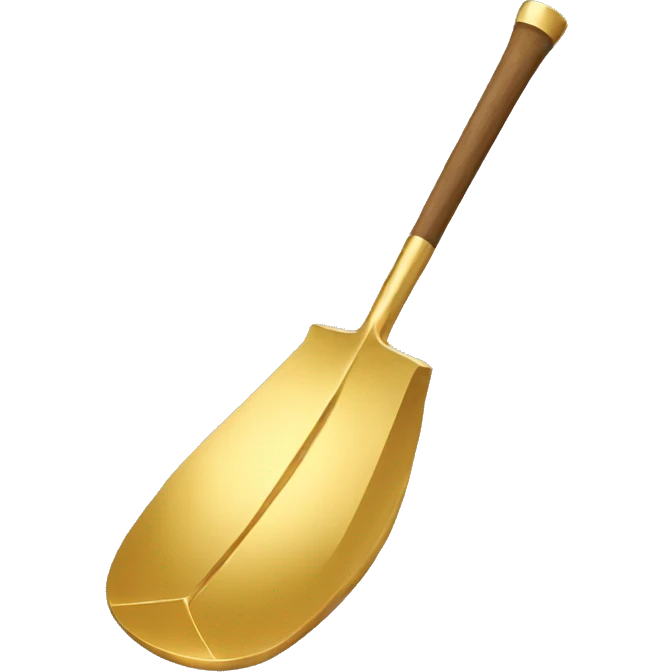 gold oar emoji