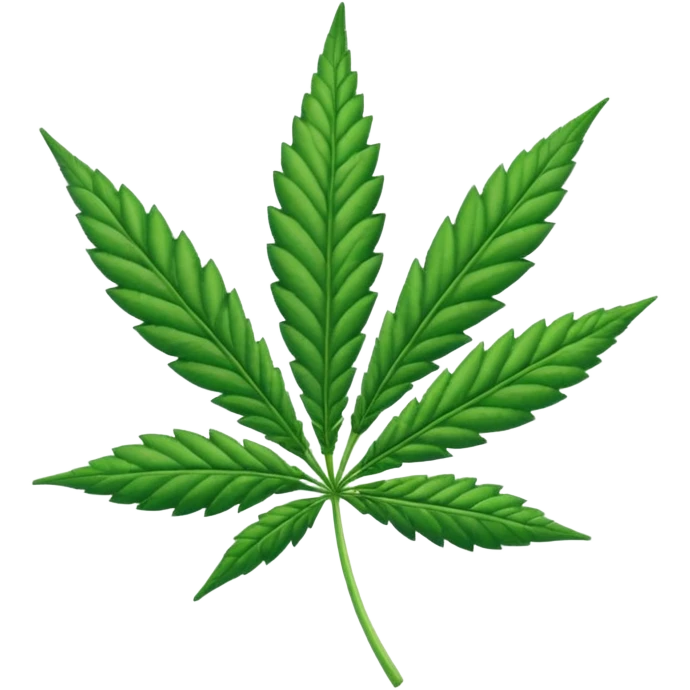 Hoja de marihuana emoji