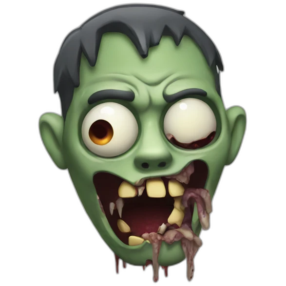 zombie-with-hand-in-mouth emoji