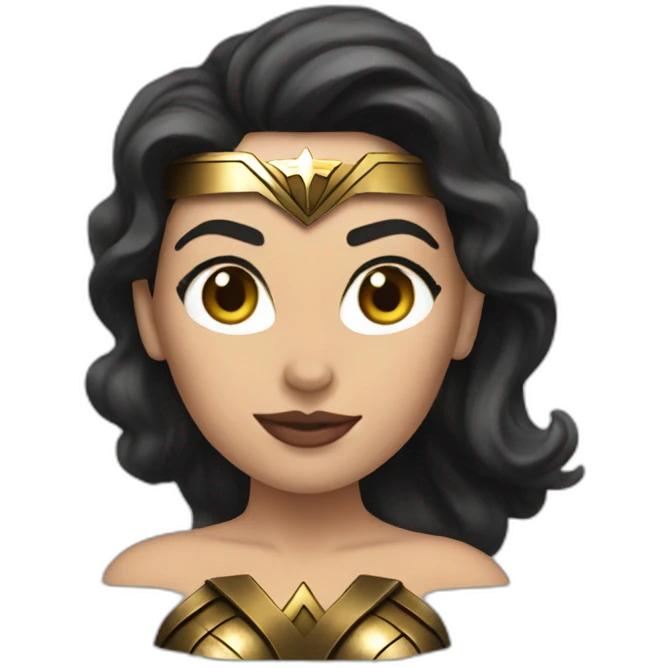 Wonder women emoji