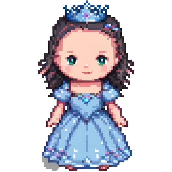 petit bébé princesse emoji