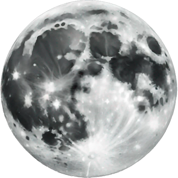 the moon higher resolution emoji
