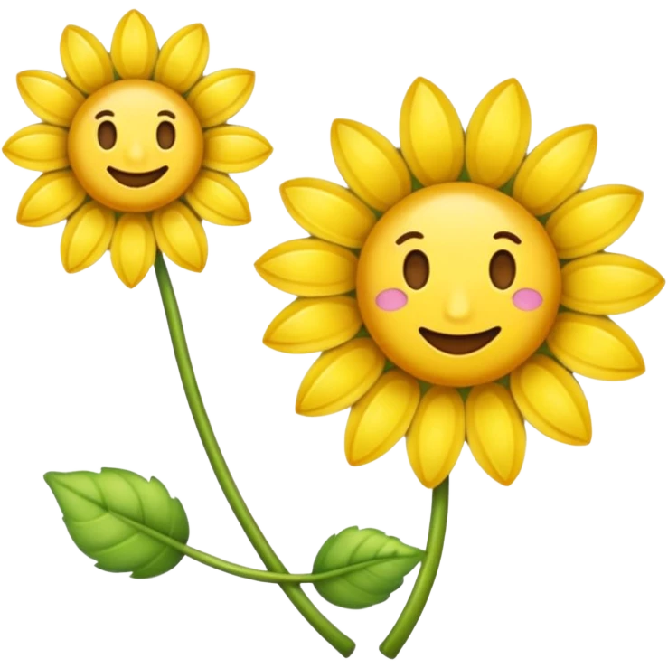 Eu quero criar um emoji de uma chupeta amarela, com pedrinhas brilhantes, e com um girassol 🌻 emoji