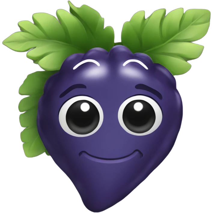 a one Acai berry emoji