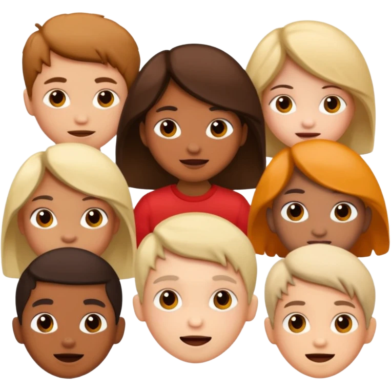 Niños locos emoji