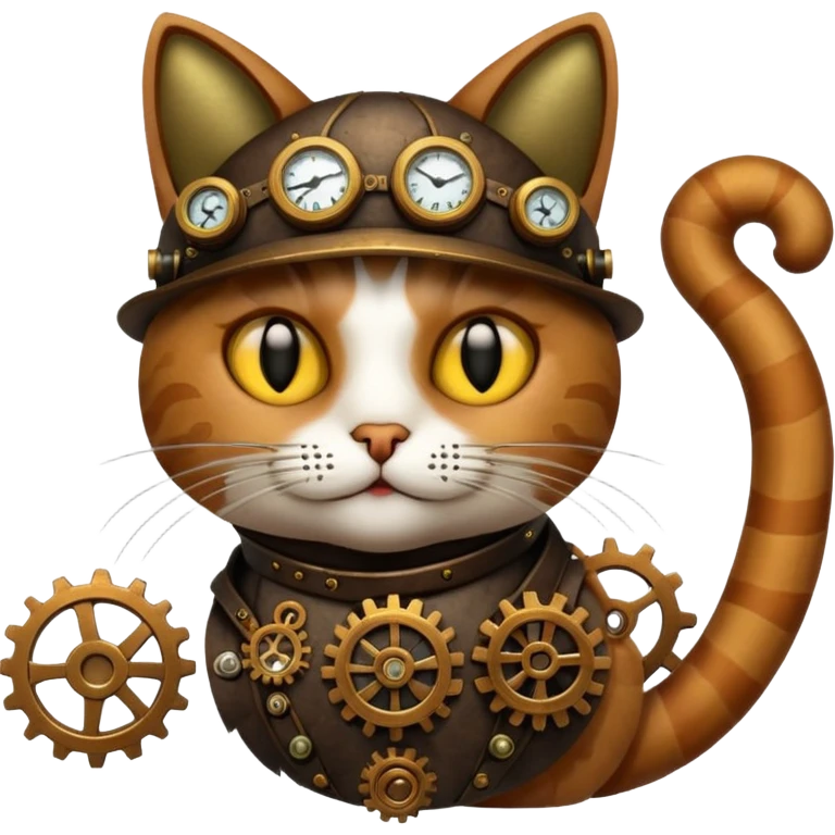 Cat steempank emoji
