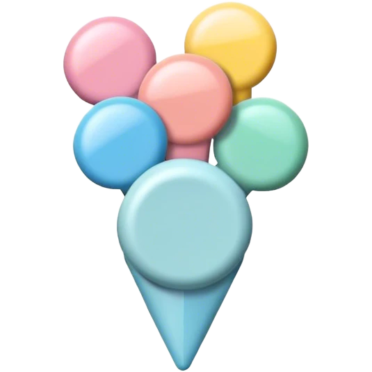 pastel 
pushpin emoji
