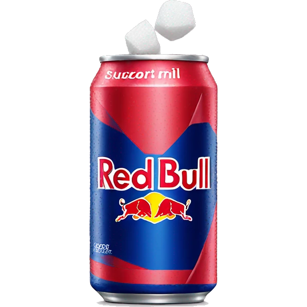 Red bull sugar free emoji