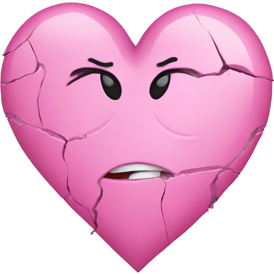 Heart pink broken  emoji
