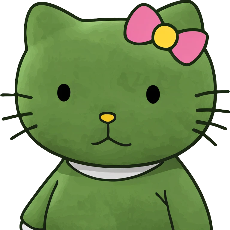 Hello kitty emoji