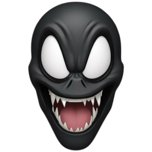 venom circle head  emoji
