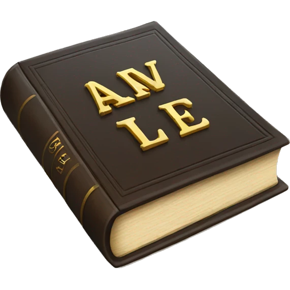 Law book emoji