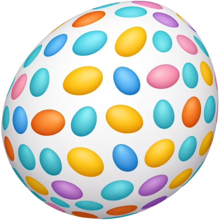egg, pattern, easter emoji