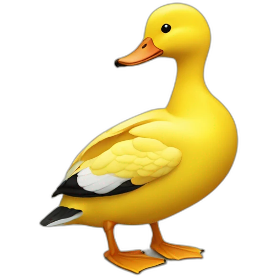 yellow duck emoji
