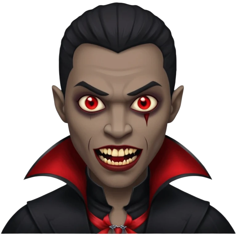 black man vampire emoji