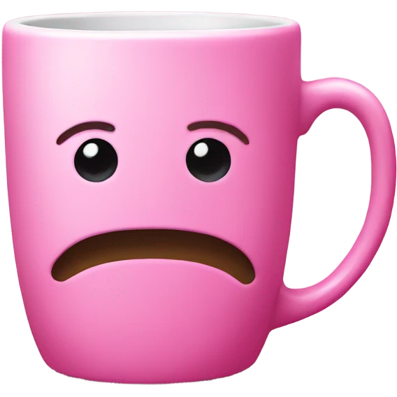 pink mug emoji