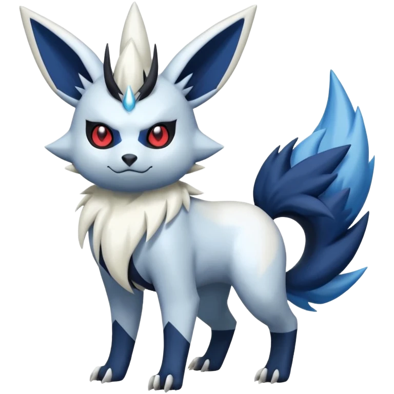Zangoose-Jolteon-Absol-Meowstic-Fakémon-hybrid-creature (full body)  emoji
