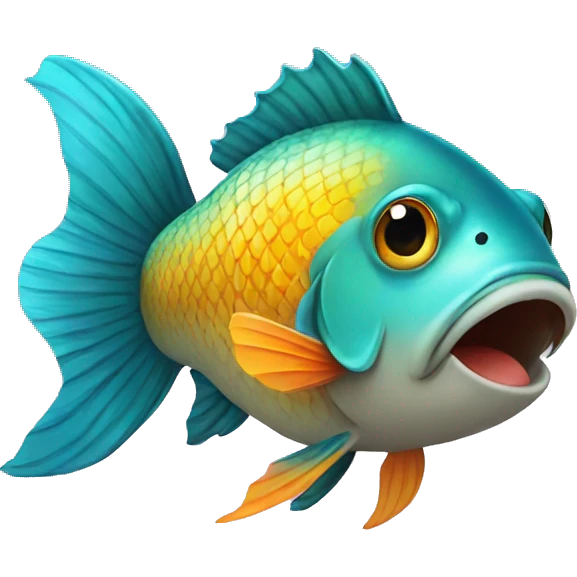 Fish love emoji