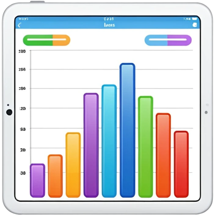 data analyze report chart no technology emoji