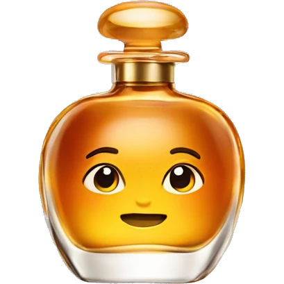 Amber perfume bottle  emoji