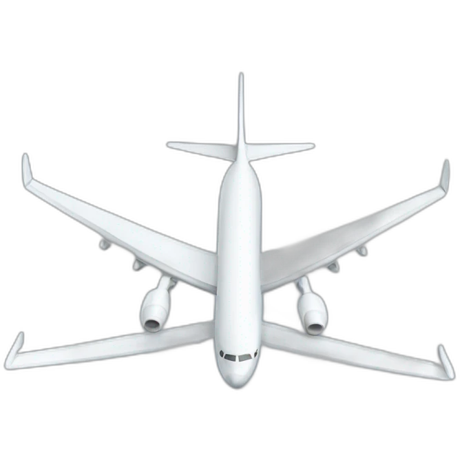 PLANE CELESTE AND WHITE emoji