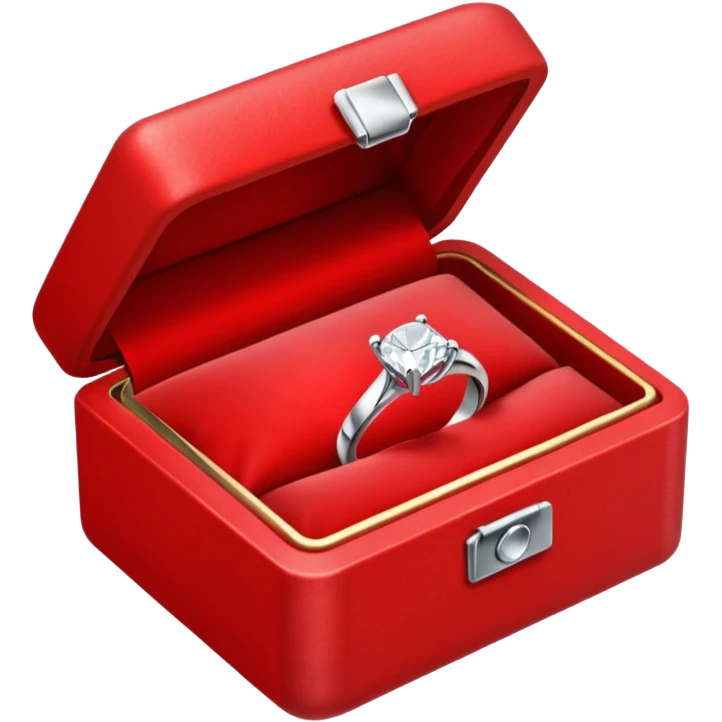 diamond ring in a red box emoji